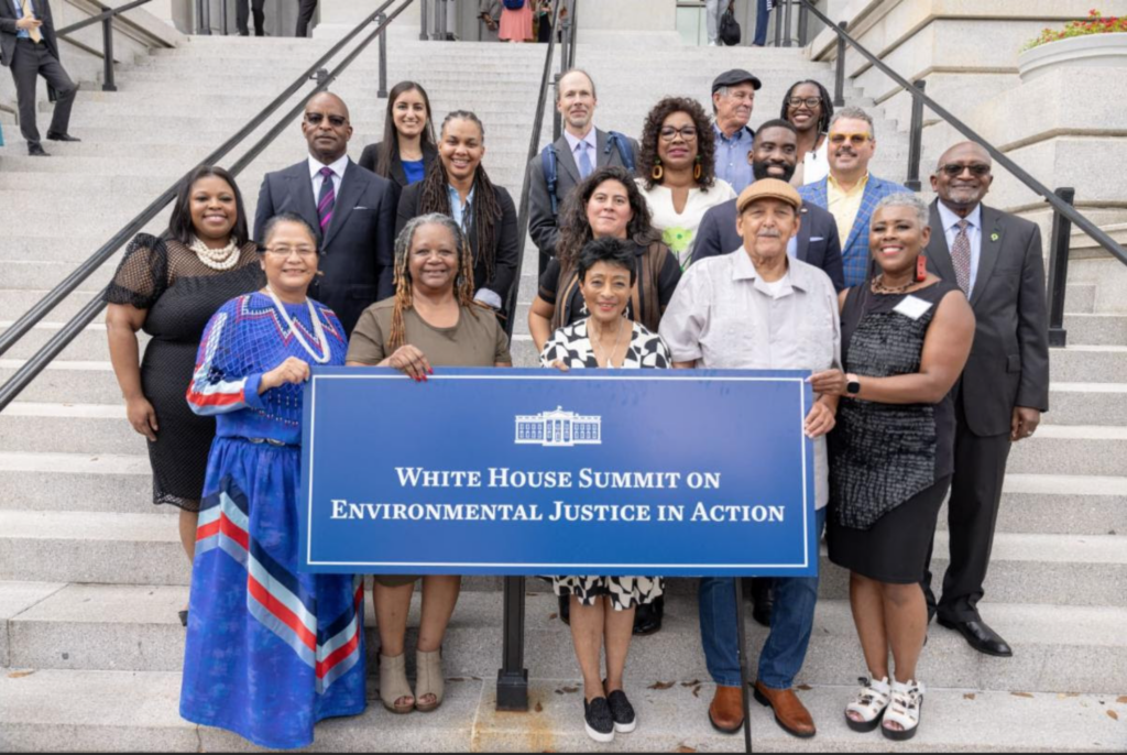 Group photo of the inaugural White House Environmental Justice Advisory Council (WHEJAC)